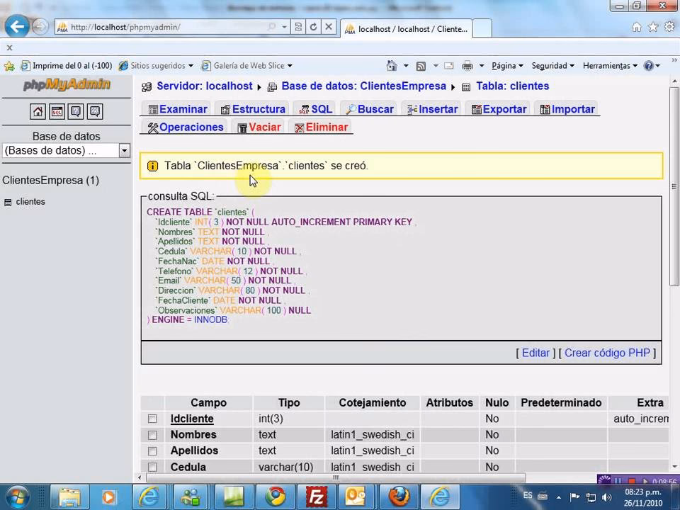¿Puedo utilizar phpMyAdmin como base de datos?