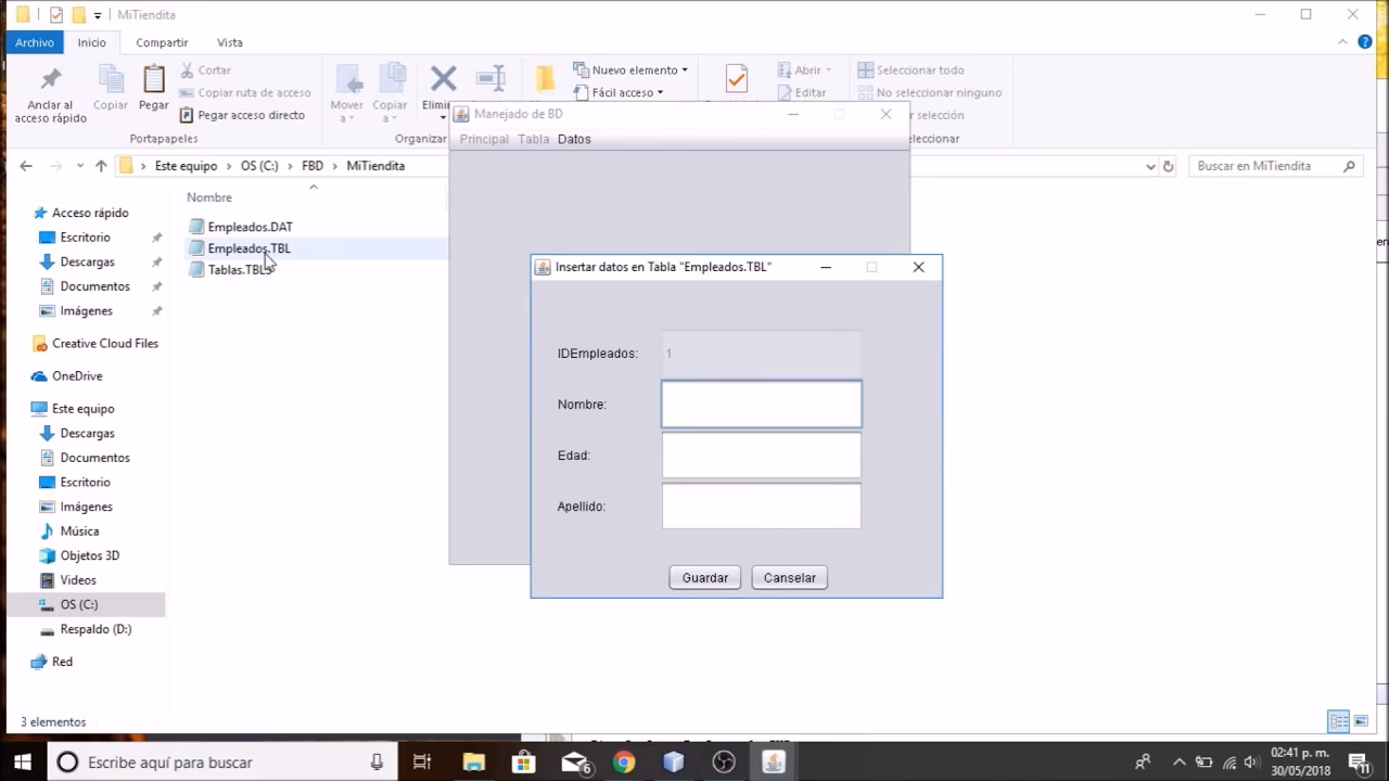 ¿NetBeans tiene una base de datos?