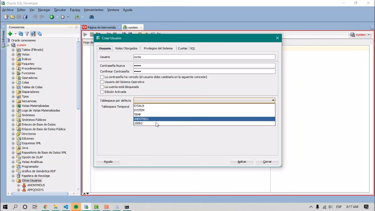 ¿Cómo conectar el símbolo del sistema a la base de datos Oracle?