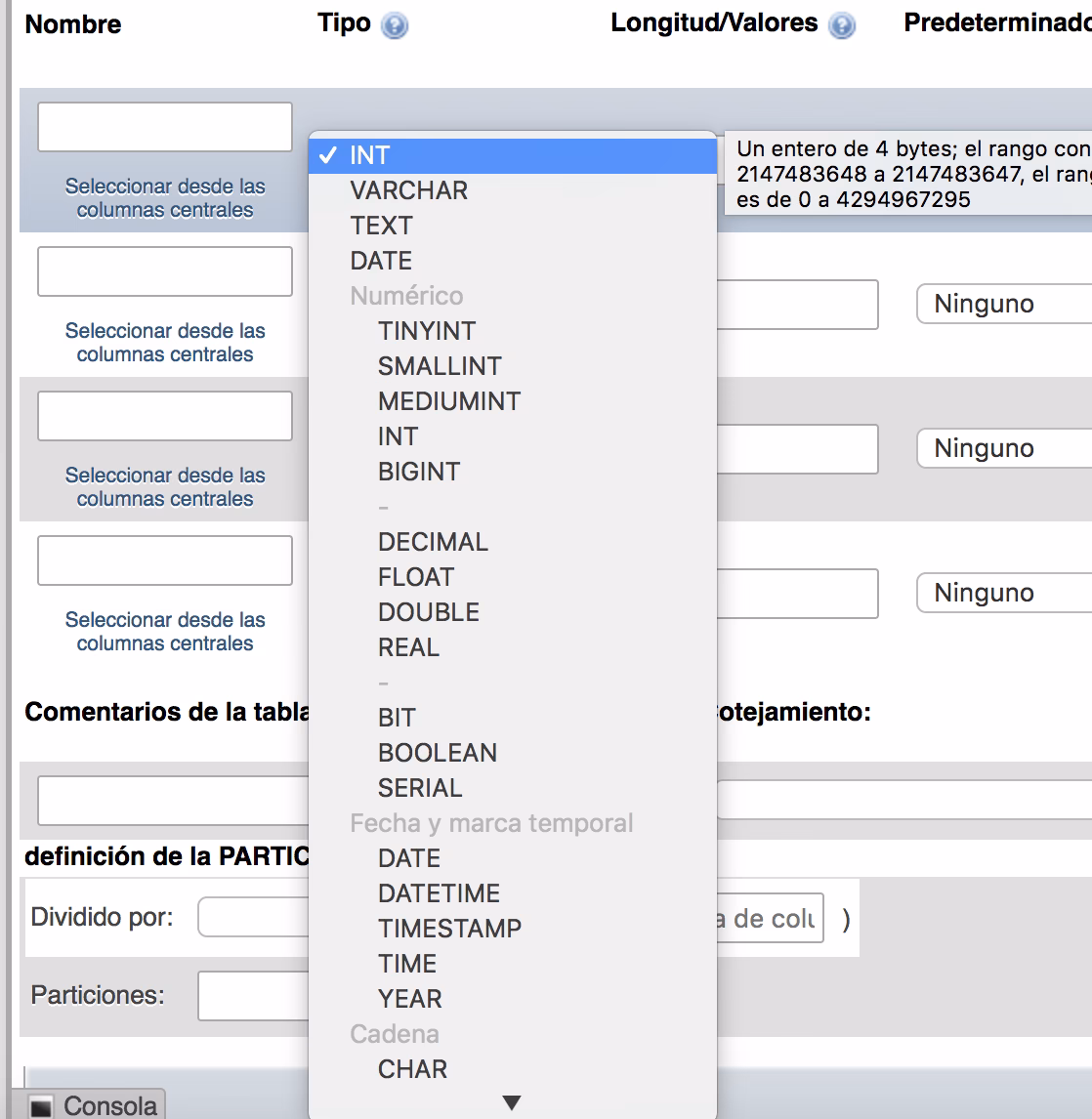 ¿Cómo crear una base de datos automática?
