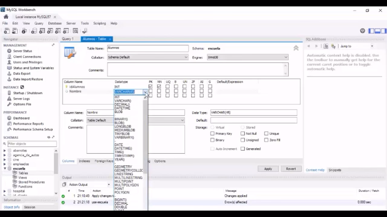 ¿Cómo creo mi propia base de datos MySQL?