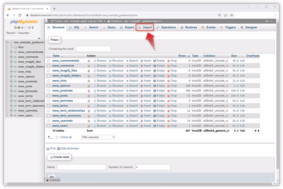 ¿Cómo puedo exportar una base de datos MySQL?