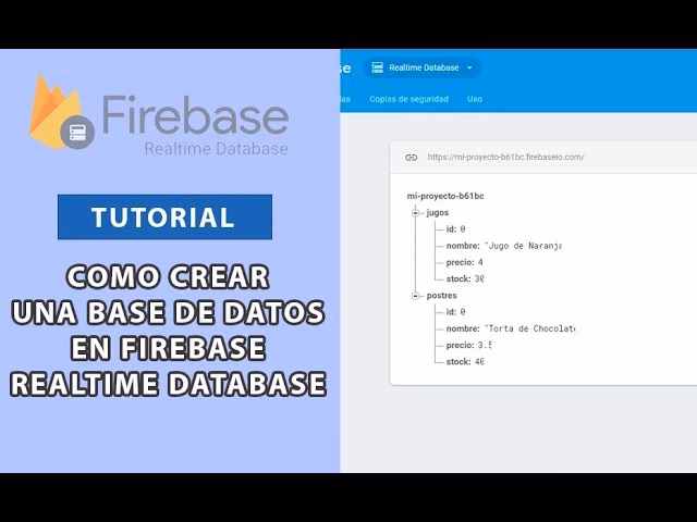¿Se puede utilizar Firebase como base de datos?