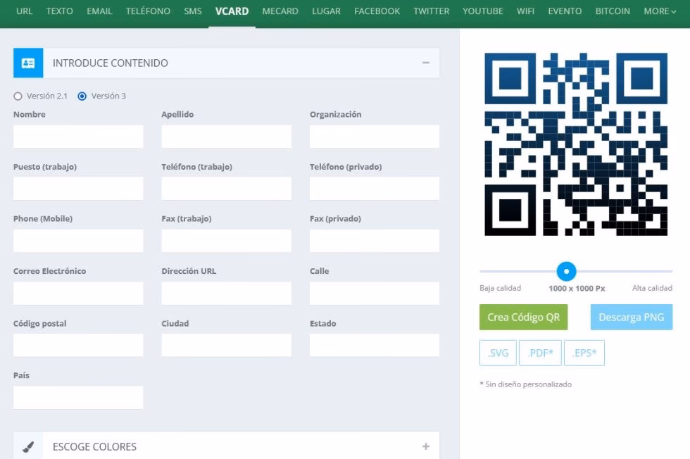 ¿Cómo redireccionar un código QR a una base de datos?