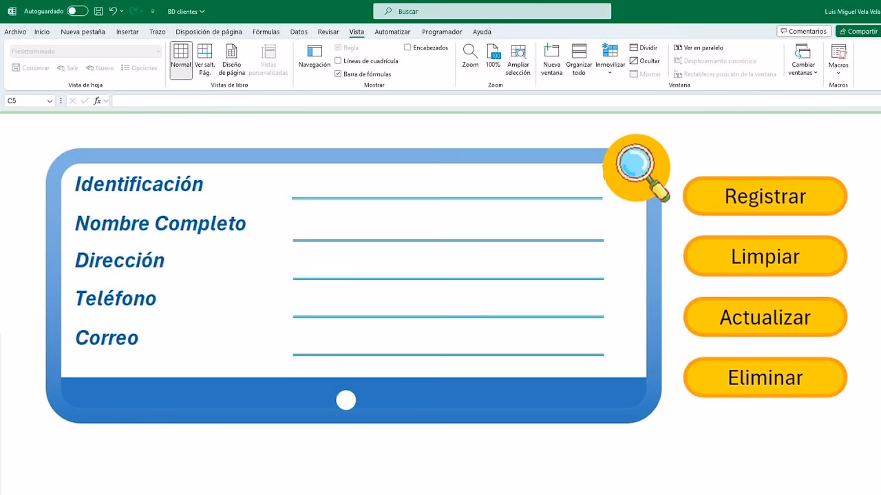 ¿Cómo actualizar datos en una macro en Excel?
