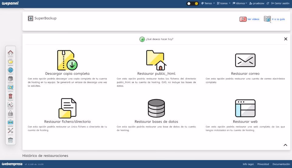 ¿Cómo restauro mi base de datos de WordPress?