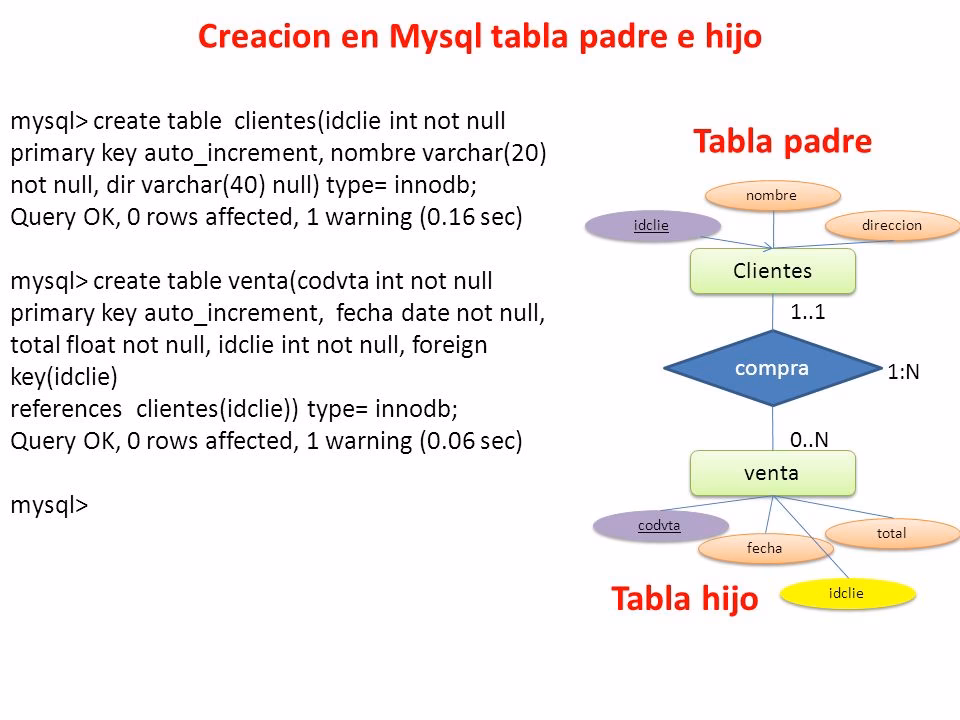 ¿Cuál es la jerarquía de datos padre-hijo?