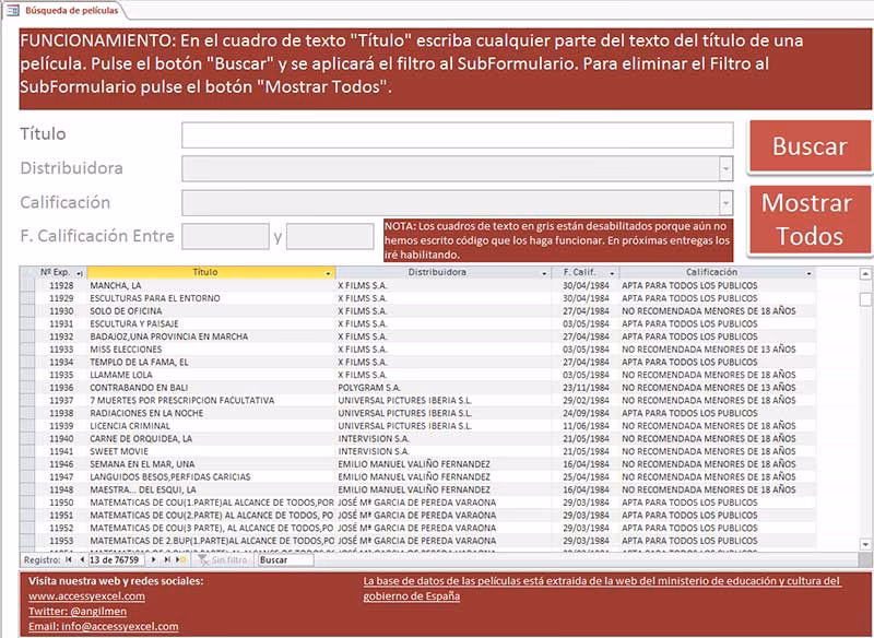 ¿Cómo obtener datos filtrados?