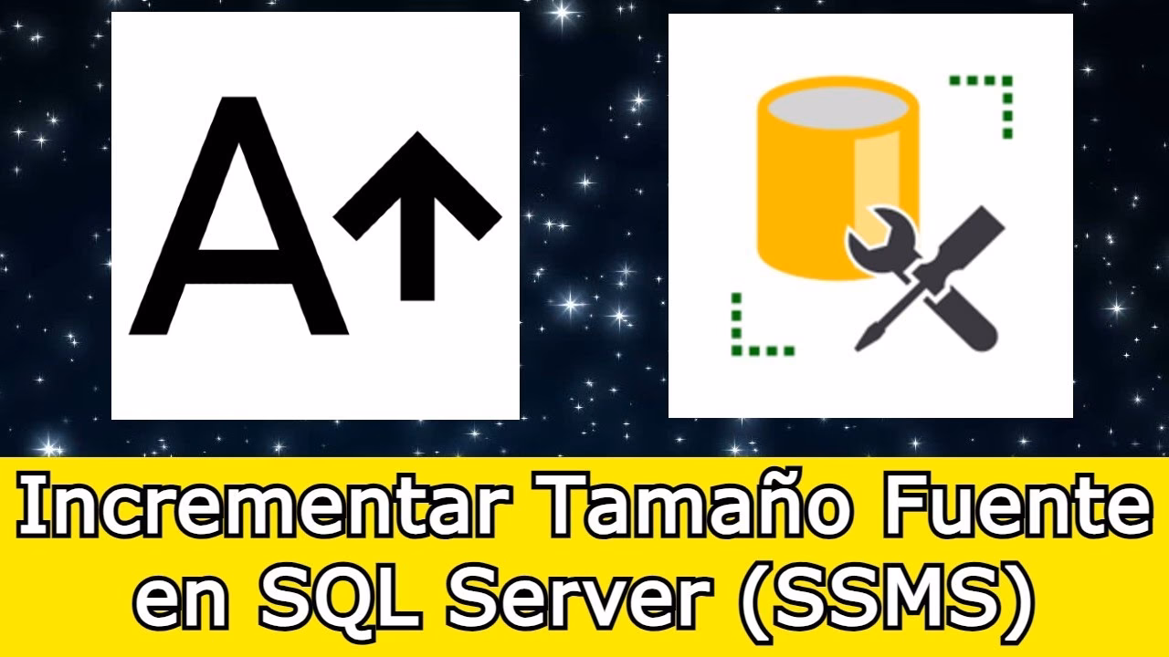 ¿Cómo aumentar el tamaño de fuente en una consulta SQL?