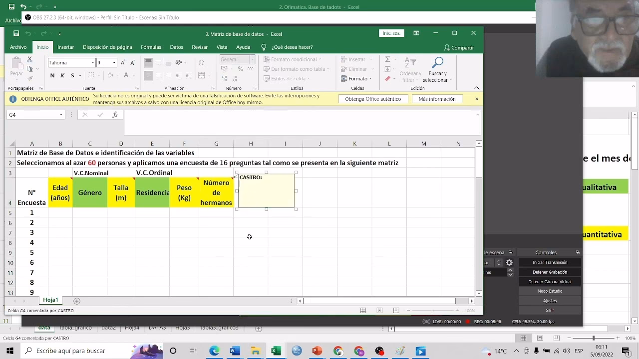¿Qué es una base de datos de matriz?
