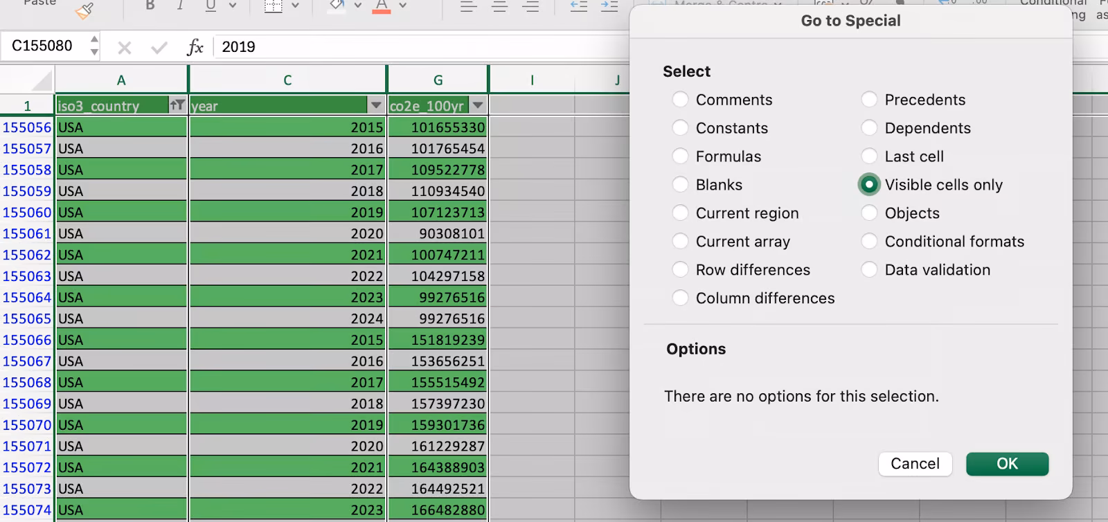 ¿Cómo recuperar datos ocultos en Excel?