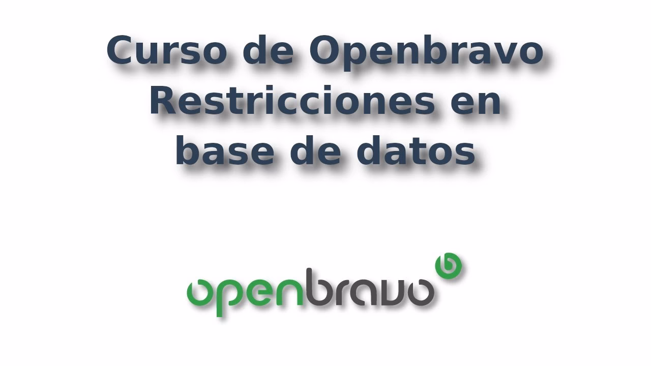 ¿Qué base de datos usa OpenXava?