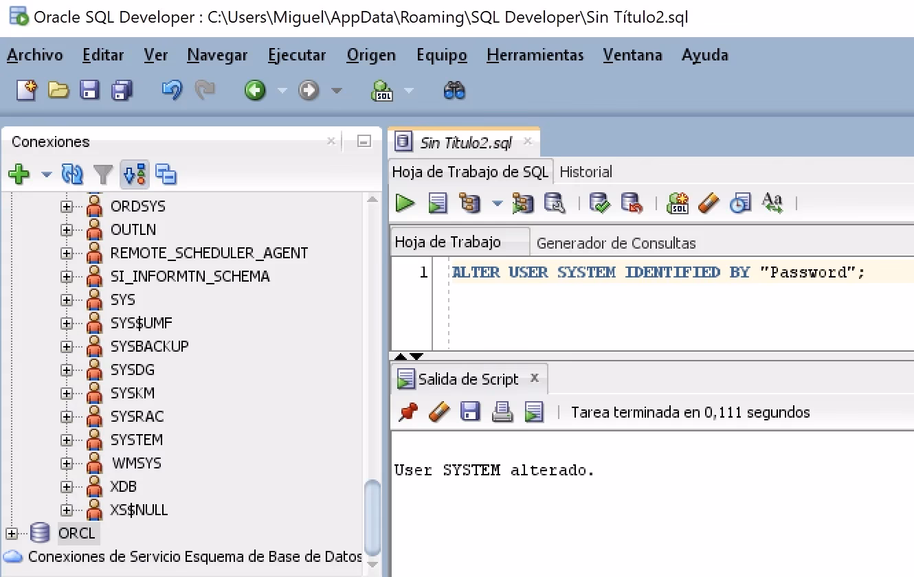 ¿Cómo ver los perfiles en Oracle?
