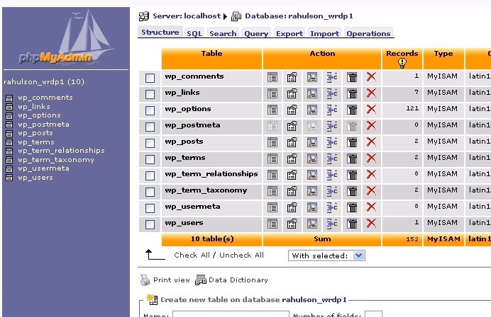 ¿Qué es un prefijo de tabla de base de datos?